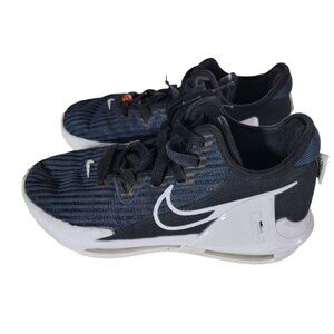 Nike Boys Y7 Lebron Basketball Shoes Blue White DD0423‎ 002 Sneakers